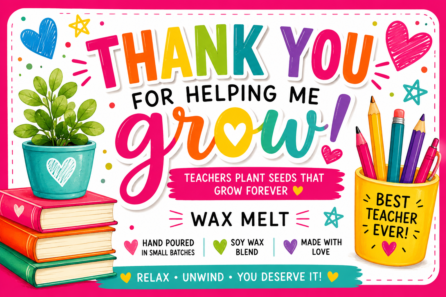 Glow in The dark Teacher melt